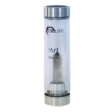 Smoky Quartz Gemstone Water Bottle